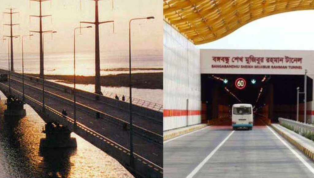 বঙ্গবন্ধু সেতু ও বঙ্গবন্ধু টানেলের নাম পরিবর্তন