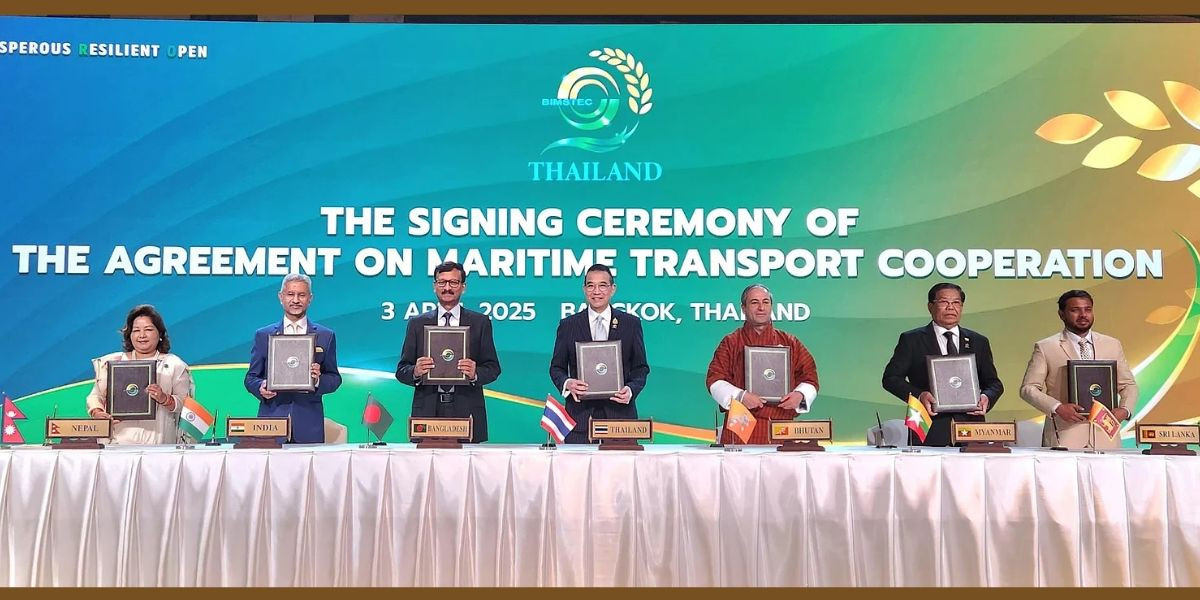 BIMSTEC maritime transport co-op deal signed