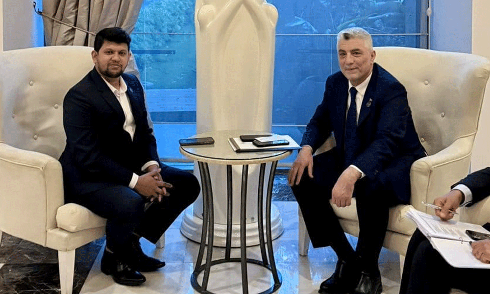 Adviser Mahfuj meets Turkish Trade Minister Omer Bolat