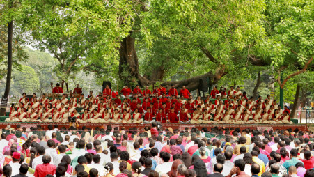 Nation celebrating Pahela Baishakh with festive fervour