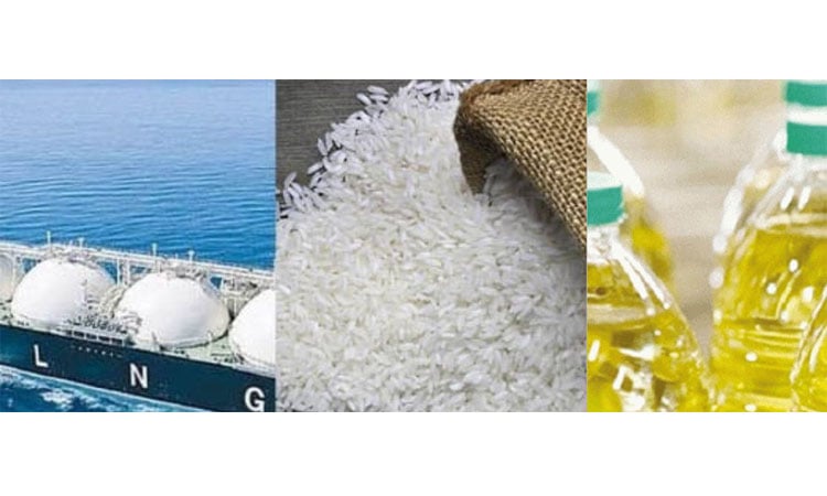 Govt to procure two cargos LNG, 3.30cr liters edible oil, 50,000 MTs rice