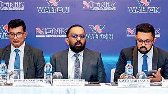 Monik launches world renowned Walton brand in Sri Lanka