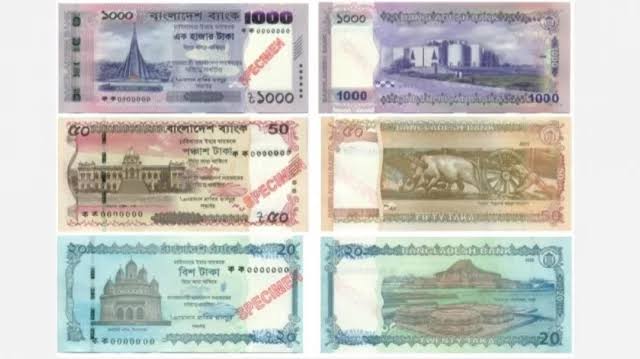 New banknotes of Tk1,000, Tk50 and Tk20 to hit market on 1 June