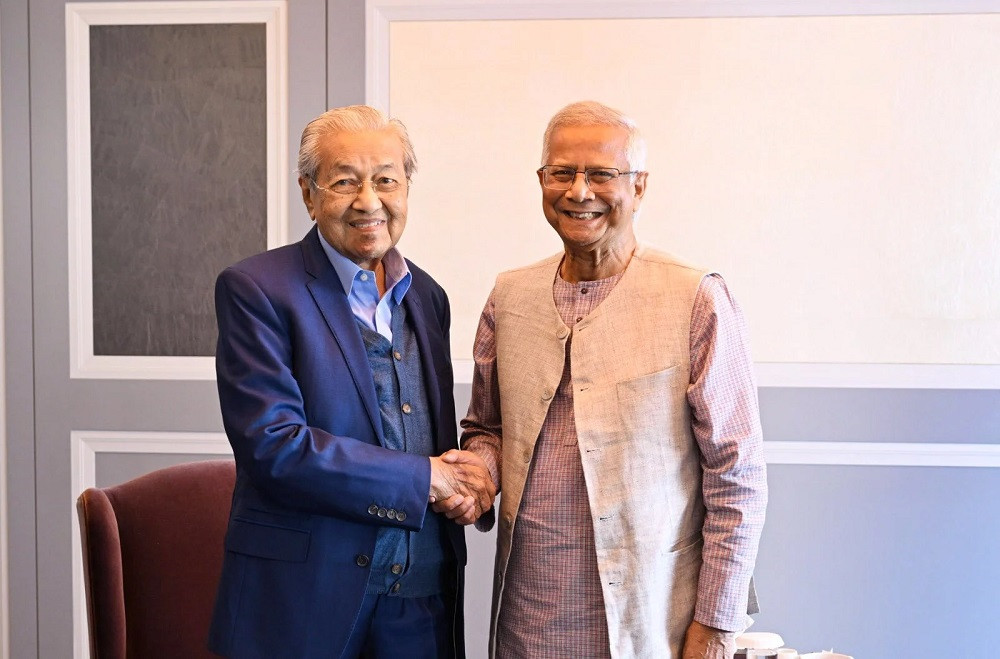 Yunus seeks Mahathir’s support for Bangladesh’s ASEAN membership bid