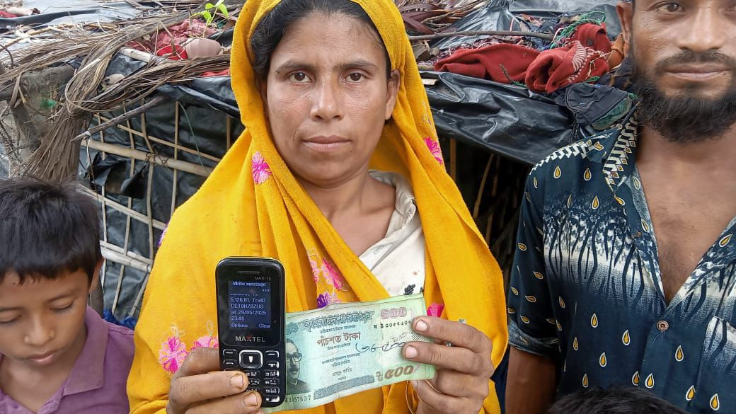 WFP distributes cash handouts across southern region
