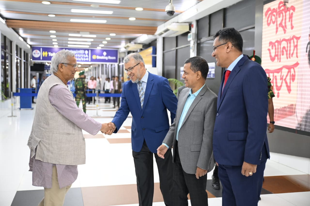 CA Yunus returns home wrapping up Japan tour