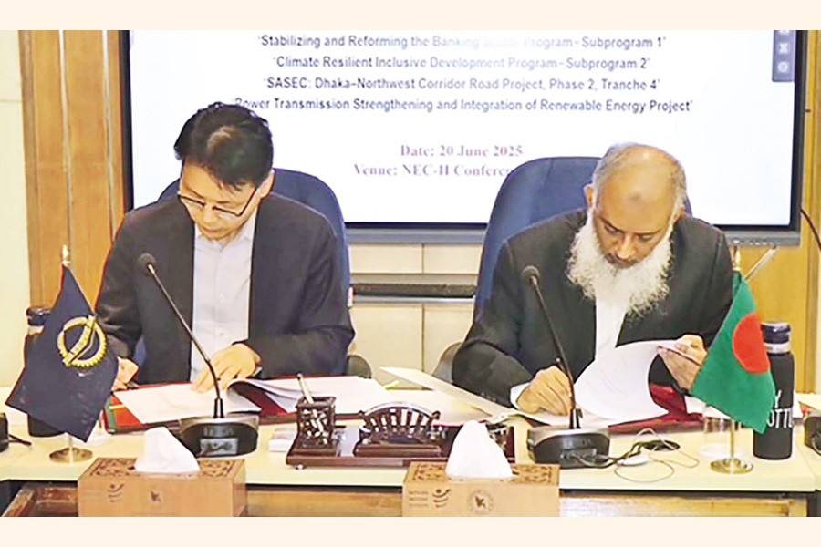 Bangladesh, ADB sign $1.3b loan agreements for 4 major projects