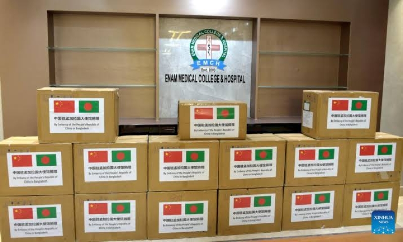 China donates dengue prevention materials to Bangladesh