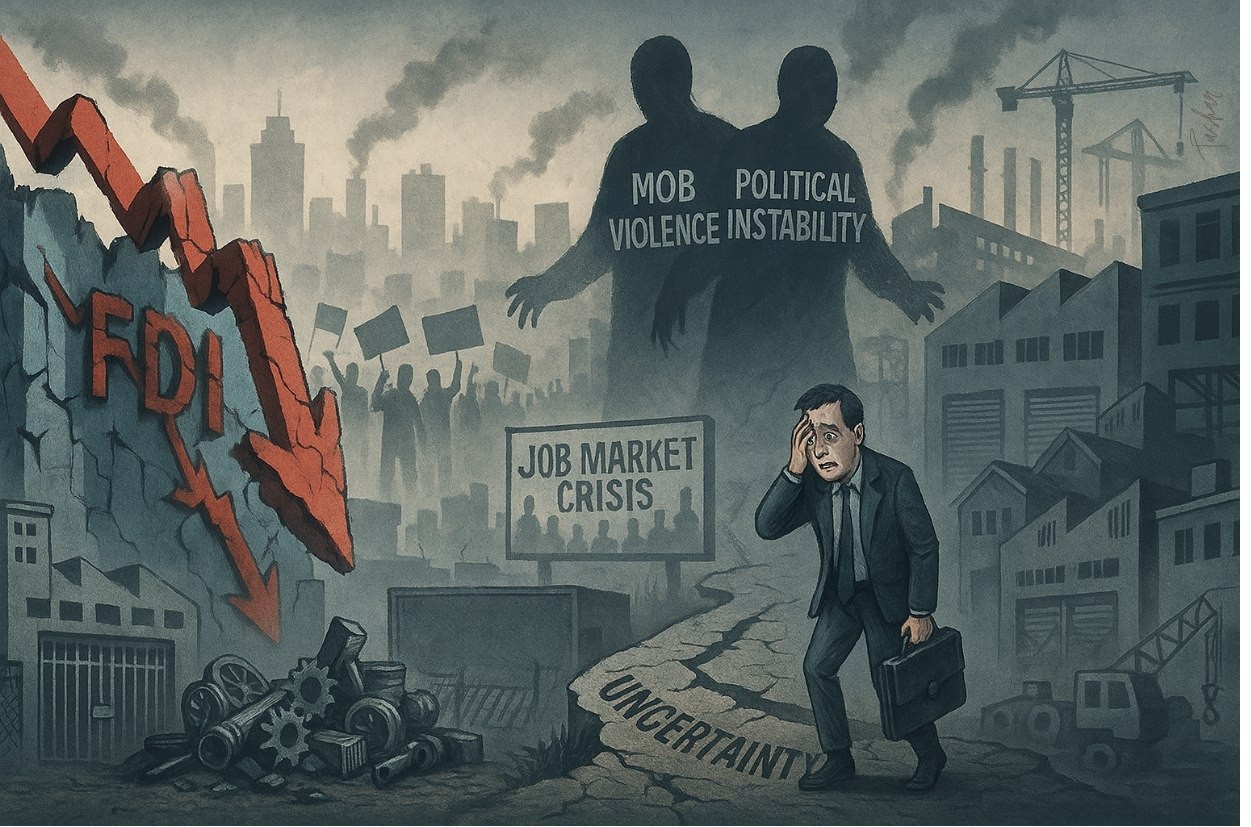 Investment hits rock bottom amid political uncertainty