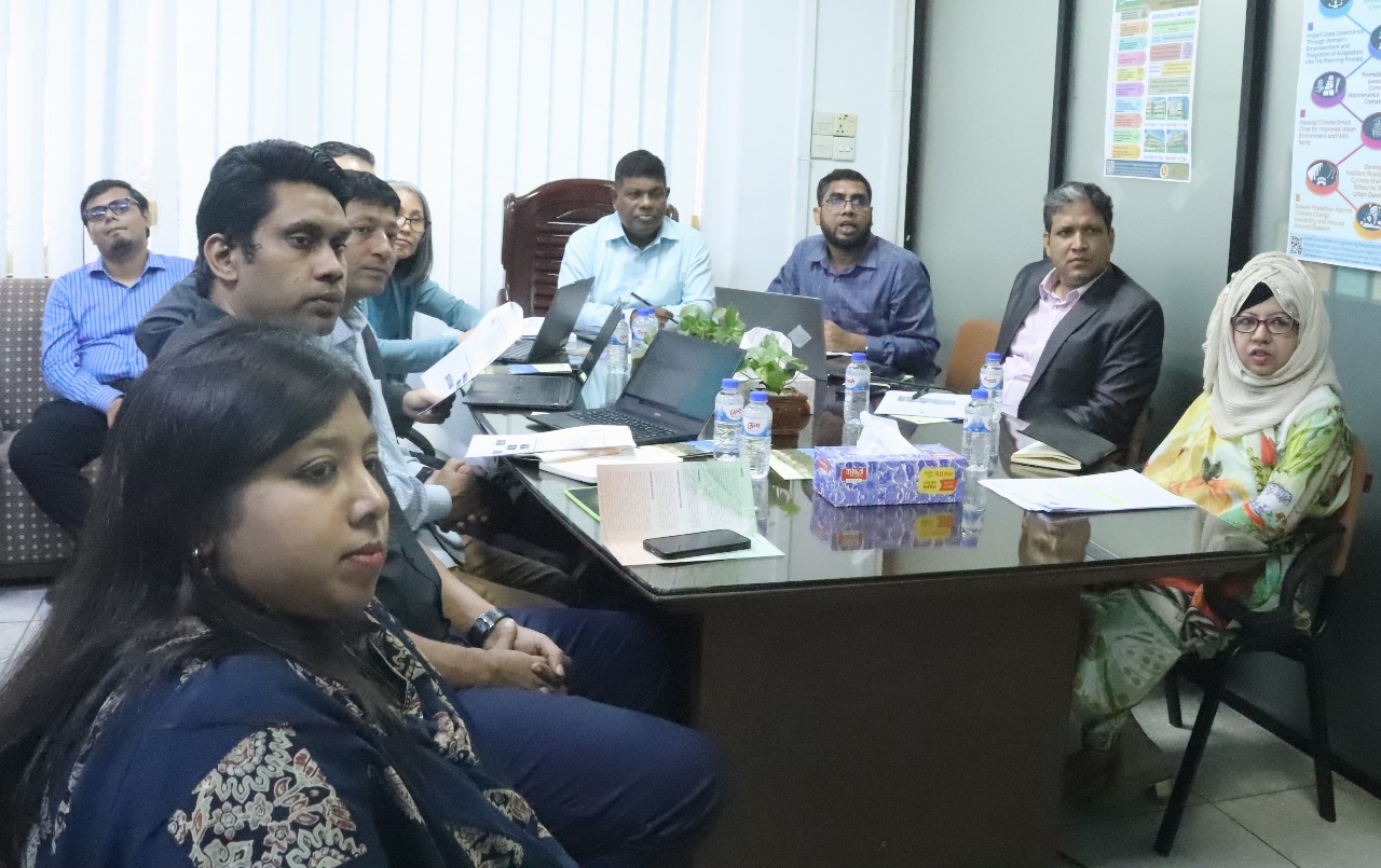 এলজিইডি’র ক্রিম প্রকল্প ও ক্রিলিক এর জিসিএফ মূল্যায়ন মিশন সম্পন্ন