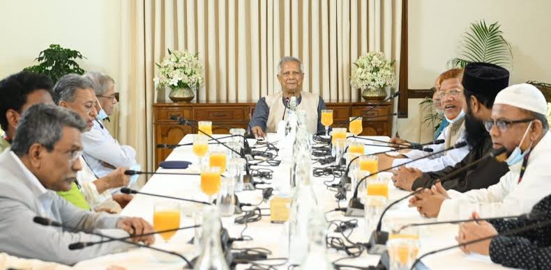 CA holds talks with 4 major political parties