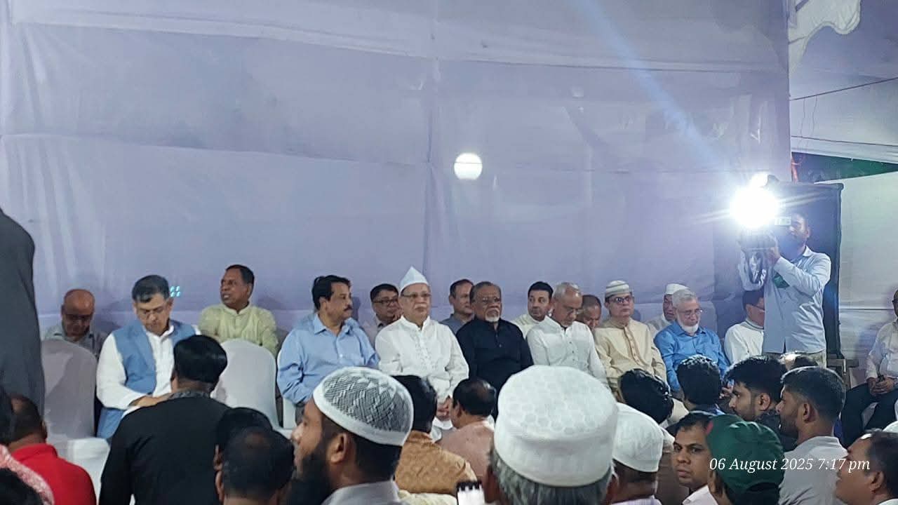 বিএনপির সাবেক মন্ত্রী মাহবুব আলী খান এর ৪১তম শাহাদাৎবার্ষিকী উদযাপন