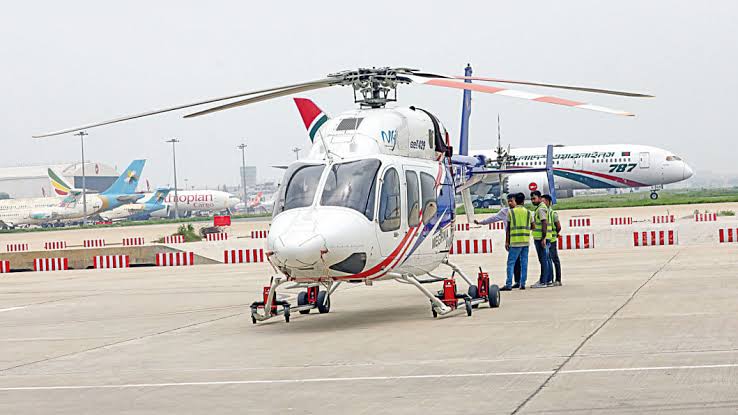 BD travellers take to the skies to escape traffic chaos