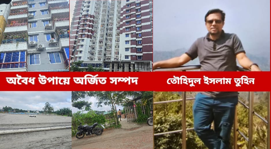জাতীয় বক্ষব্যাধি ইনস্টিটিউটে“র প্রশাসনিক কর্মকর্তা তৌহিদুল ইসলাম তুহিনের এতো সম্পদের উৎস কোথায় ?