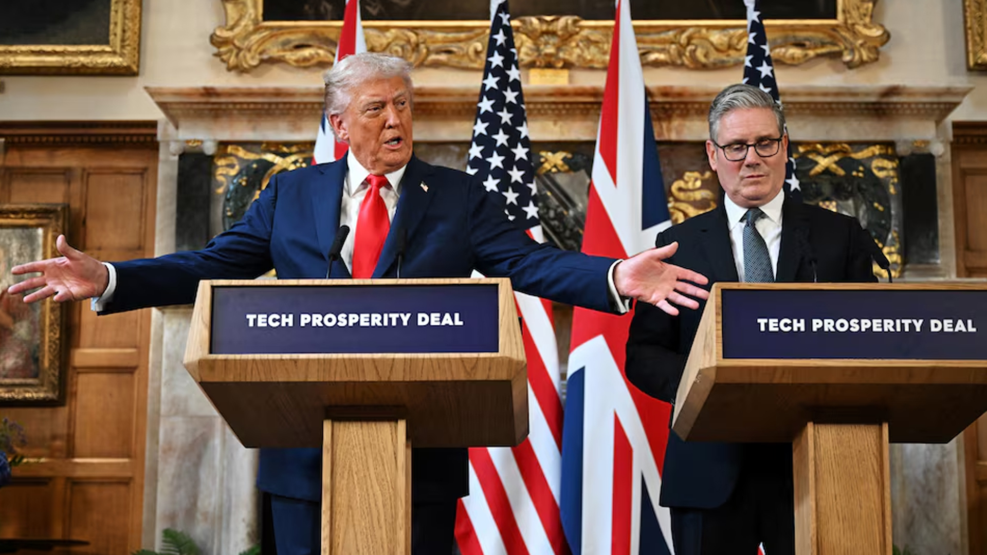 Disagree with UK PM over Palestinian state: Trump