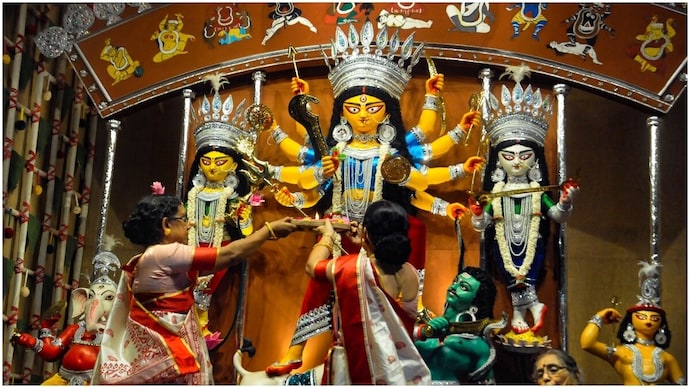 Durga Puja begins through Mahalaya