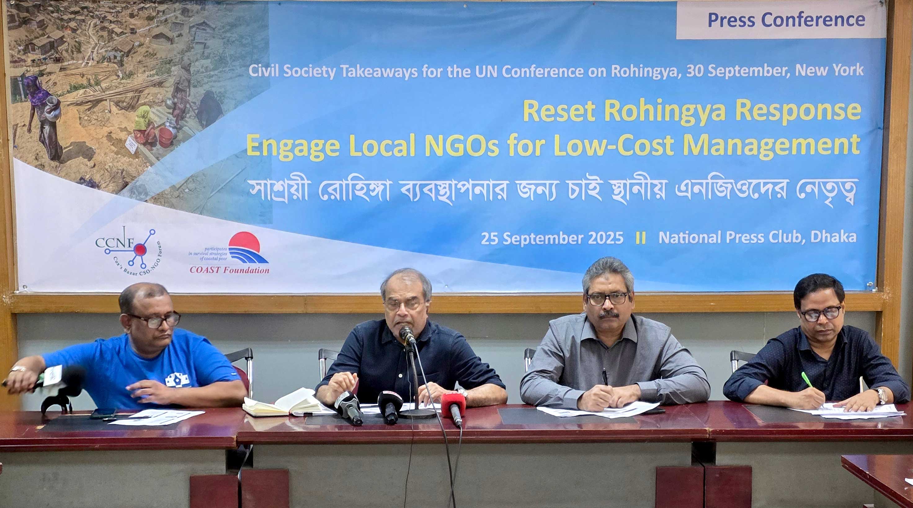 Reducing operational costs for Rohingya response is possible