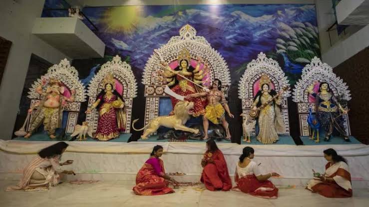 Durga Puja begins with Maha Shashti in BD