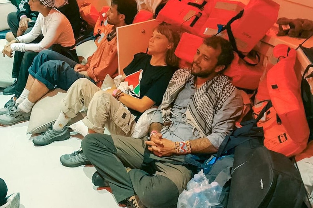 Flotilla detainees on hunger strike
