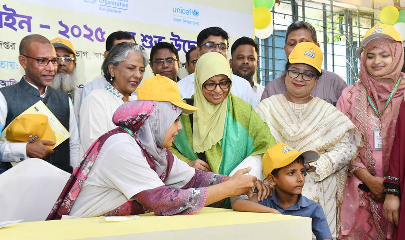 BD launches first-ever free typhoid vaccination campaign for children