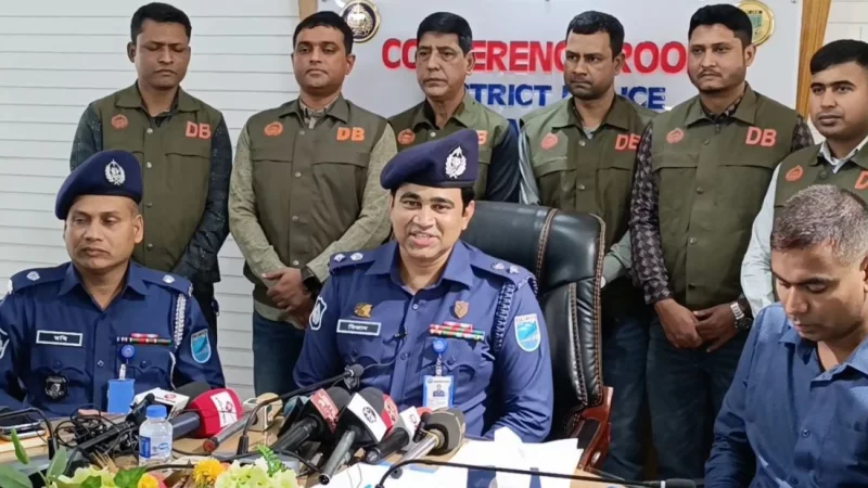 Tangail's SP Mizanur succeed in curbing crime