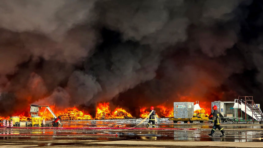 Chemical storage possible source of fire at HSIA
