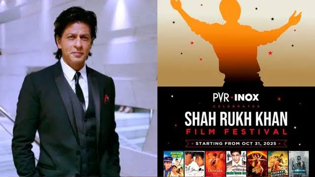 14-day film festival marking SRK’s 60th birthday begins 31 Oct