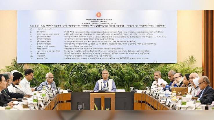 ECNEC clears 13 projects worth Tk1,988cr