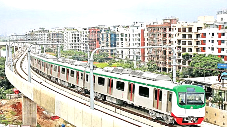 মেট্রো চলাচল শুরু