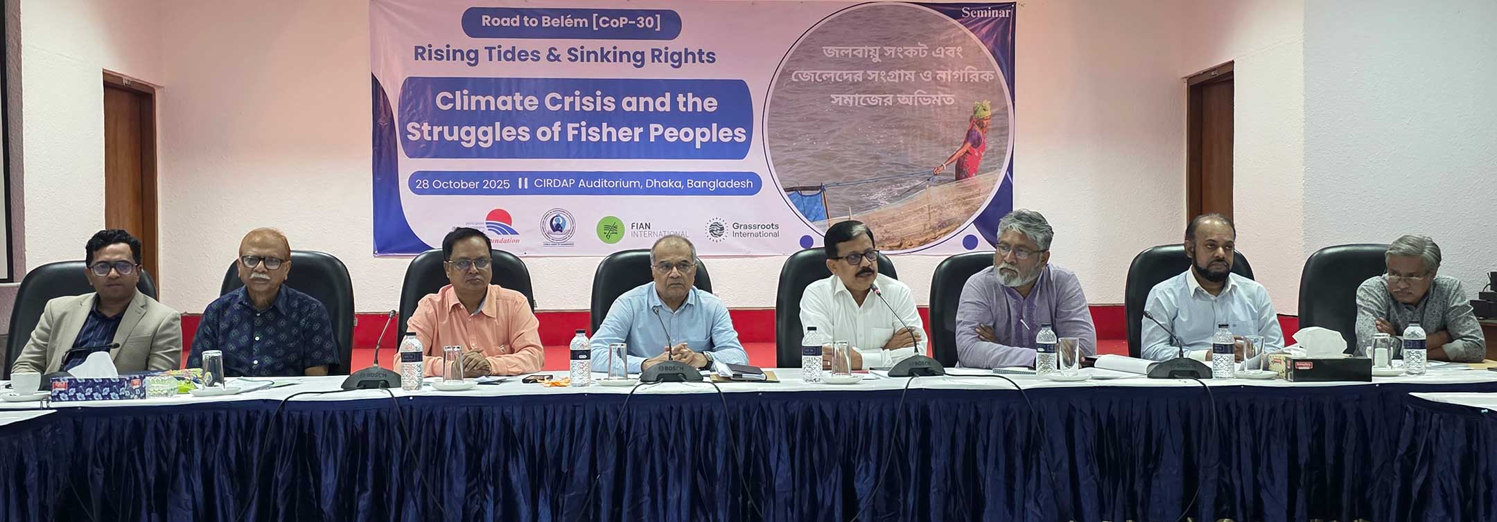 Fishermen's human rights must be prioritized in global climate negotiations