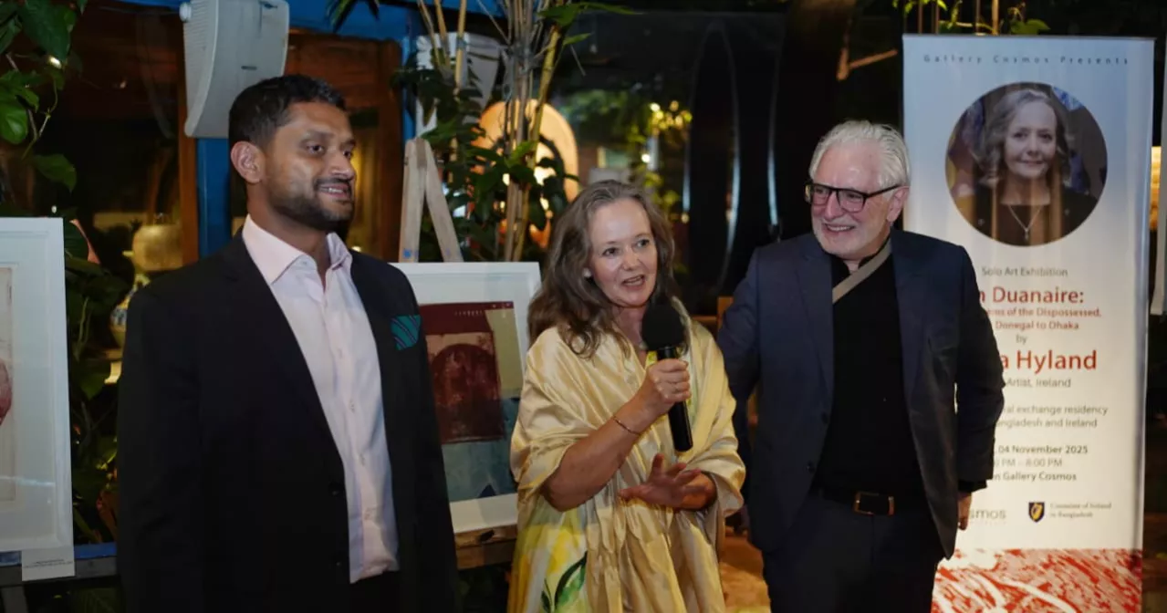 Oona Hyland's solo exhibition stresses on BD-Ireland bilateral relationship