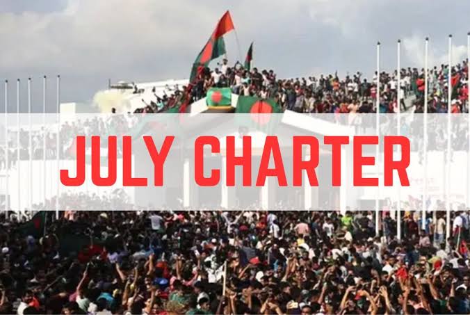 July Charter implementation order issued