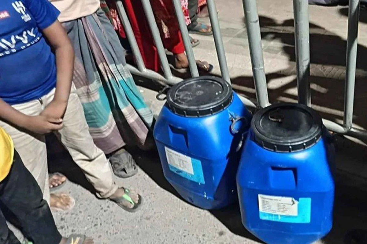 Body found in pieces inside drum near HC
