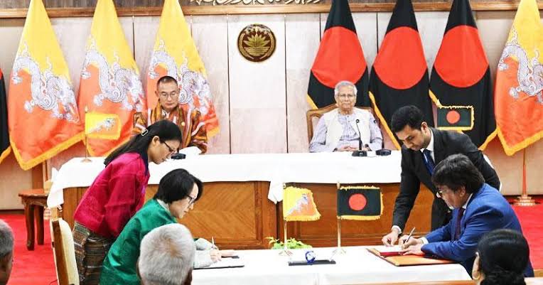 BD, Bhutan sign two MoUs on internet connectivity, health cooperation