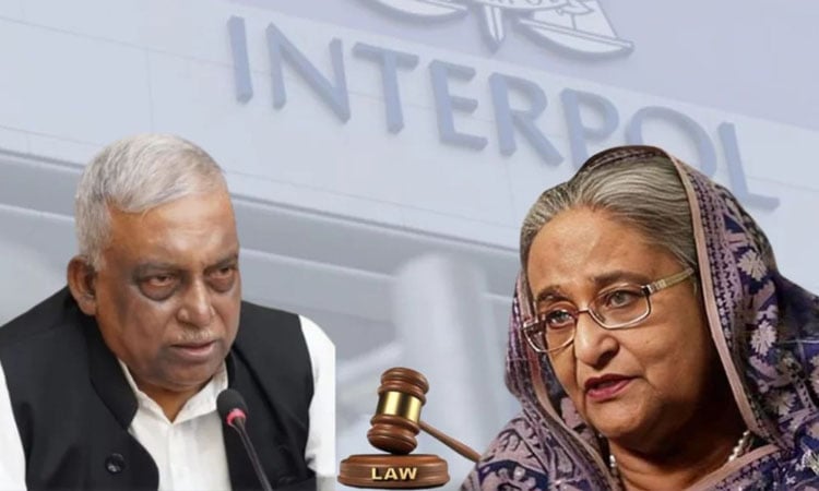Interpol notice under process against Hasina, Kamal: Police