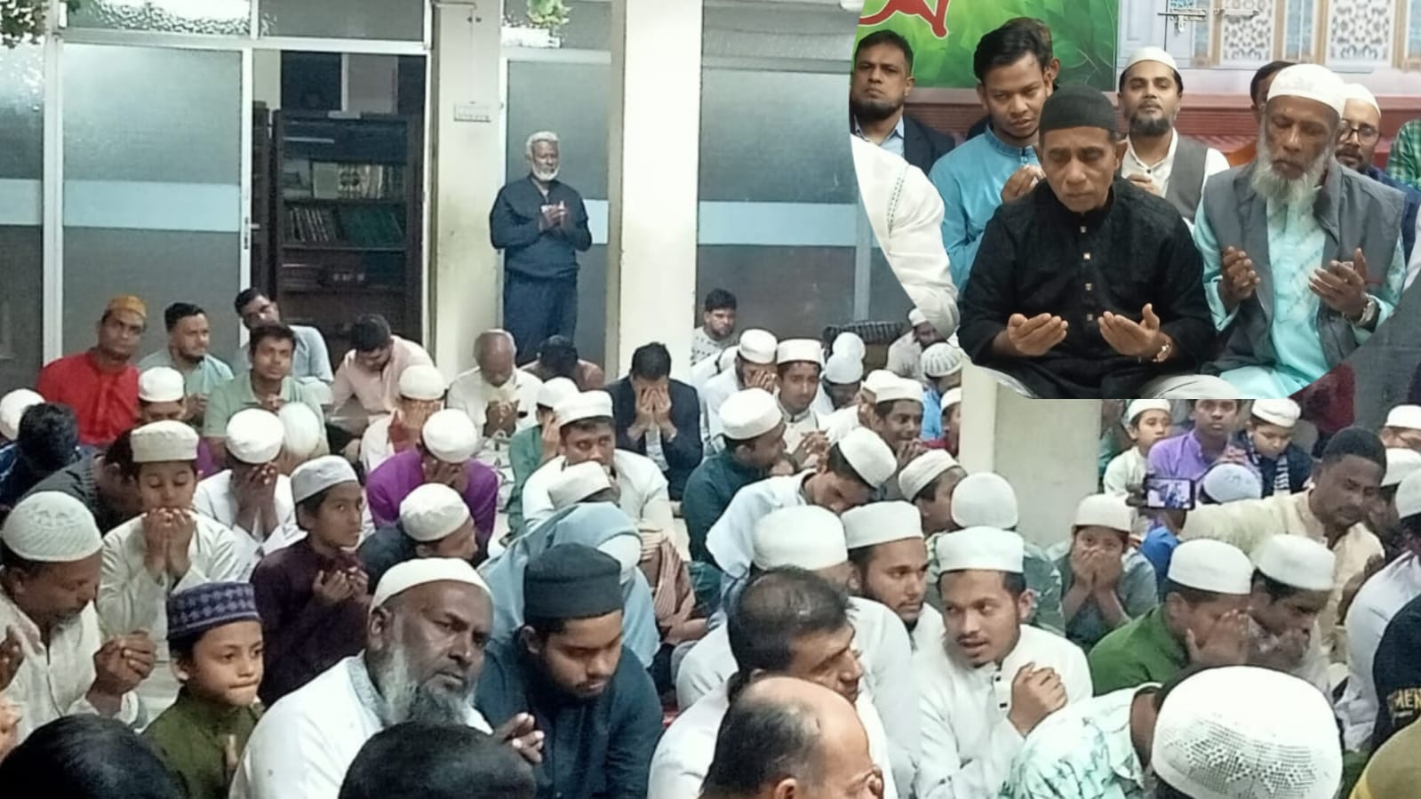 ড. এম এ কাইয়ুমের নির্দেশনায় ও এজিএম শামসুল হকের উদ্যোগে ২৩ নং ওয়ার্ড বিএনপির কোরআন খতম ও দোয়া মাহফিল