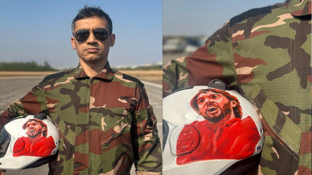 Ashik Chowdhury to wear Hadi’s portrait helmet in world record attempt