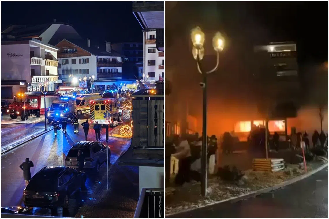 Around 40 believed dead at Swiss blast