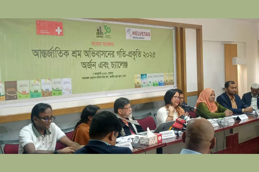 BD’s overseas labour migration up 12pc in 2025: RMMRU