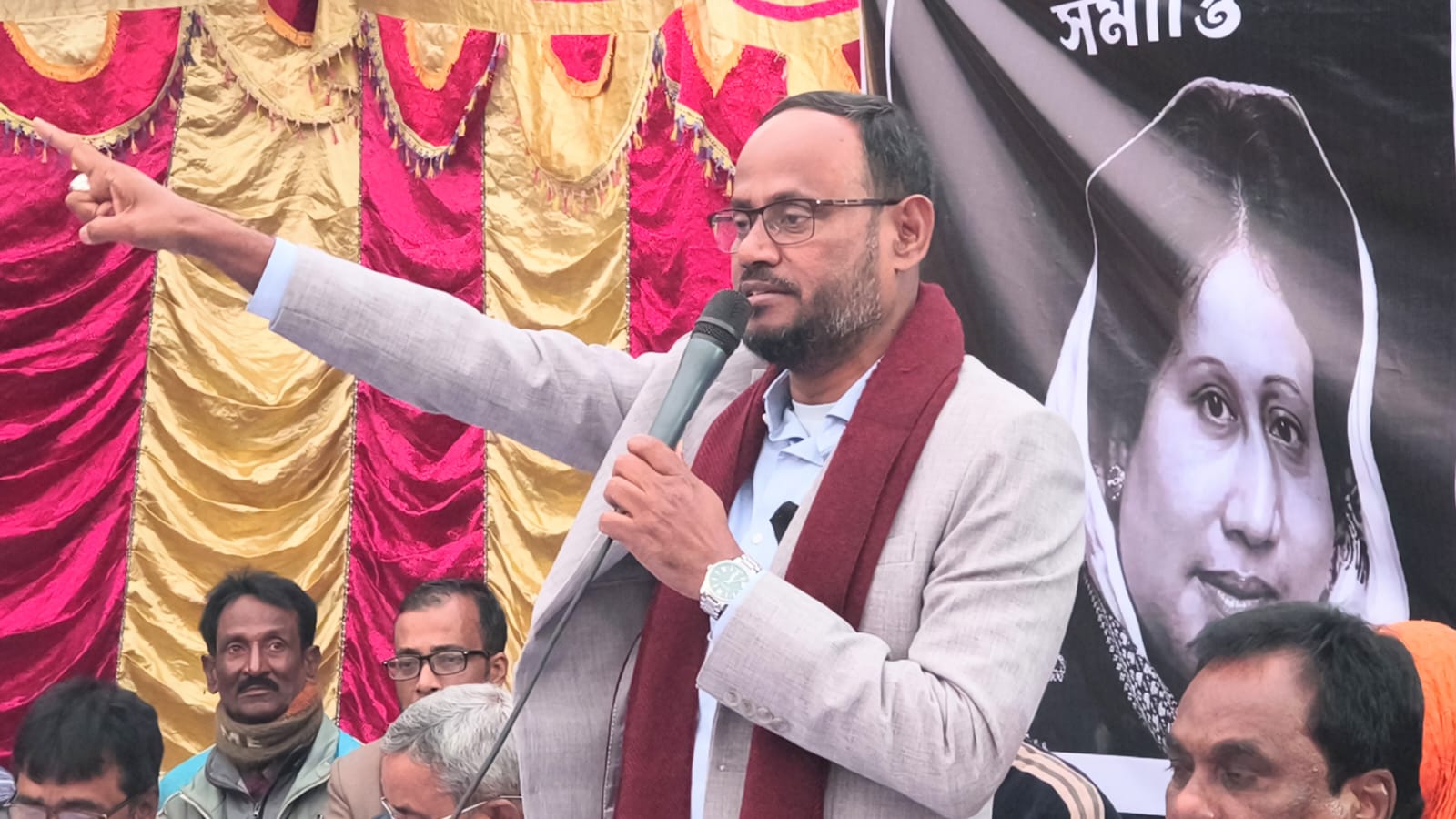 টাঙ্গাইল-৫ আসনে নির্বাচনী প্রচারণায় টুকু এগিয়ে