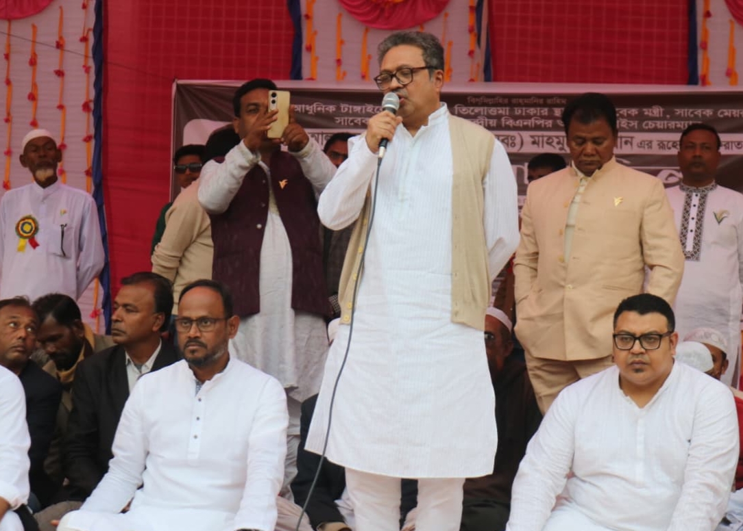 টাঙ্গাইলে টুকুর পক্ষে ধানের শীষের ভোট চাইবেন রাশেদ হাসান