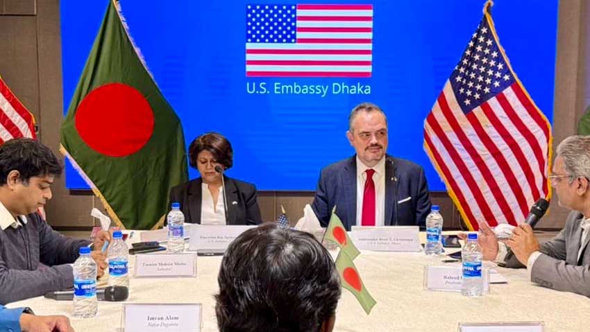 'We don't take any side': US Envoy