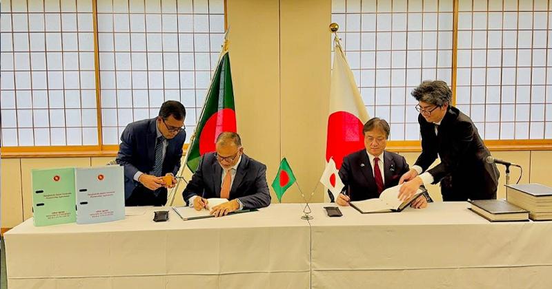 Bangladesh, Japan sign historic EPA