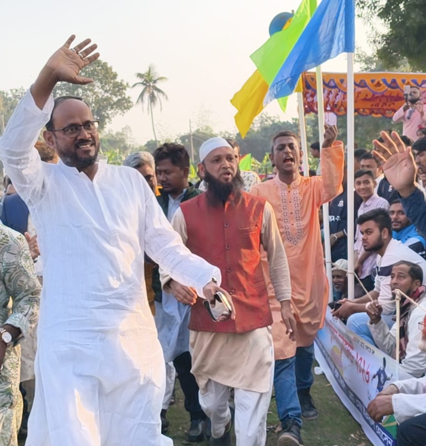 টাঙ্গাইলে ভাসানী কাপ ফুটবল টুর্নামেন্টে প্রাণবন্ত টুকু