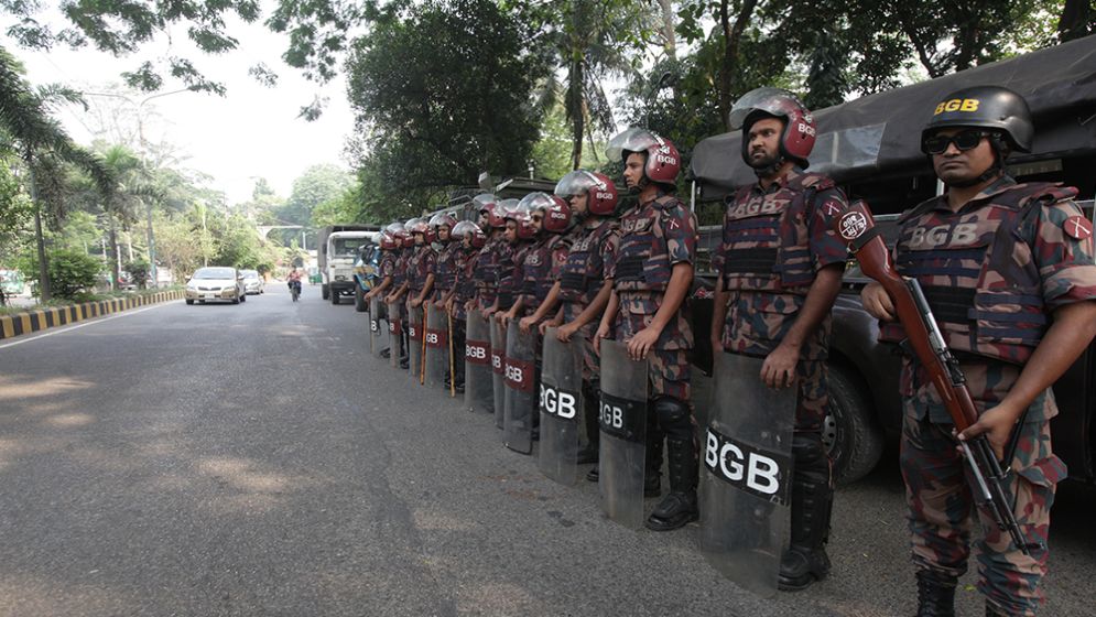 Section 144 imposed around Chief Adviser’s residence amid protests