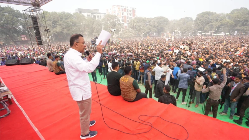 এবারের নির্বাচন শুধু জনপ্রতিনিধি নয়, দেশ পুনর্গঠনের