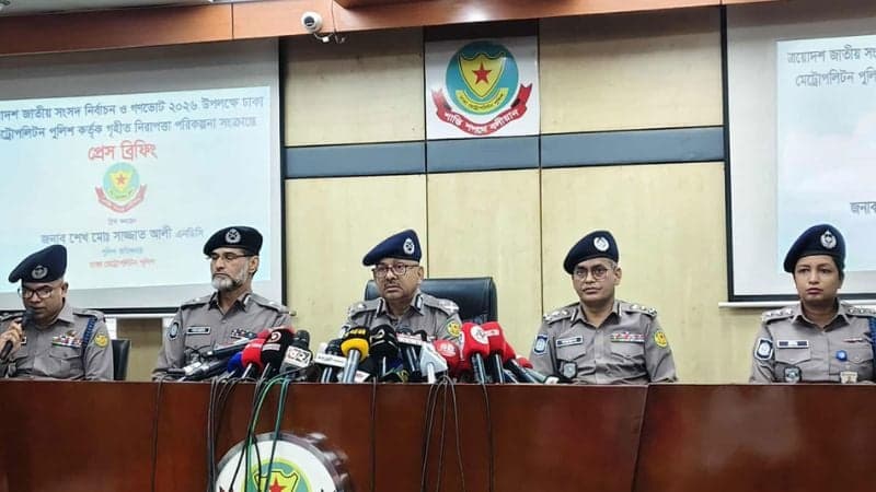 DMP identifies 37 Dhaka polling centres as risky, 1614 as important