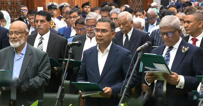 শপথ নিলেন বিএনপির নবনির্বাচিত এমপিরা