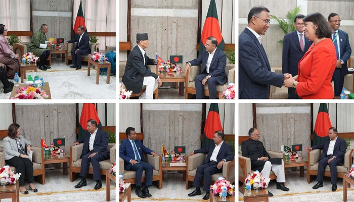 প্রধানমন্ত্রী তারেক রহমানের সঙ্গে বিশ্বনেতাদের সৌজন্য সাক্ষাৎ