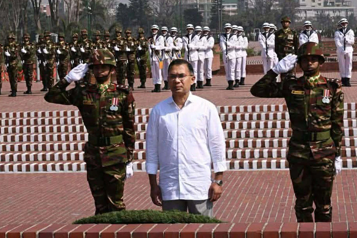 সাভার স্মৃতিসৌধে প্রধানমন্ত্রীর শ্রদ্ধা